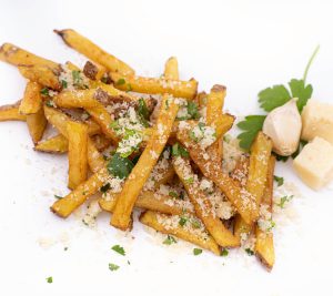 Cartofi prajiti cu parmezan